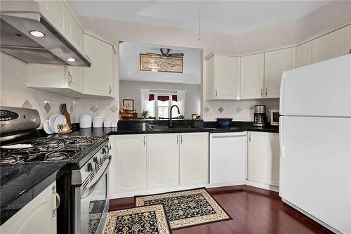 87 Boca Drive, Mount Hope, ON - Indoor Photo Showing Kitchen With Double Sink