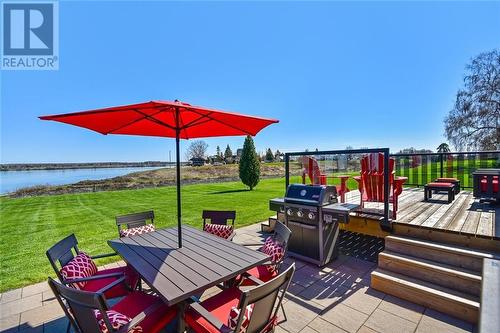 403 County Road 2 Road, Cardinal, ON - Outdoor With Deck Patio Veranda With View