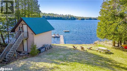 Bunkie/Dry Boat House - 3281 Lavant Mill Road, Lavant, ON - Outdoor With Body Of Water With View