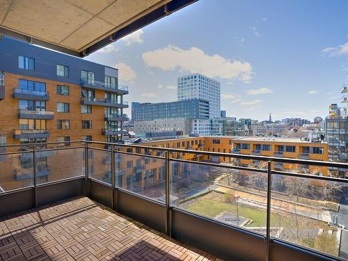 Balcony - 614-859 Rue De La Commune E., Montréal (Ville-Marie), QC - Outdoor With View With Exterior