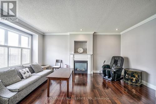 725 Millard Street, Whitchurch-Stouffville, ON - Indoor Photo Showing Living Room With Fireplace