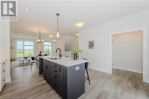 271 Grey Silo Road Unit# 65, Waterloo, ON - Indoor Photo Showing Kitchen With Double Sink