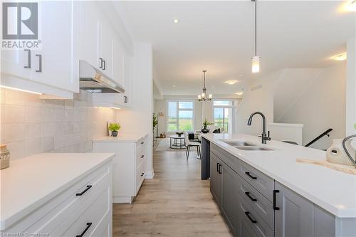 271 Grey Silo Road Unit# 65, Waterloo, ON - Indoor Photo Showing Kitchen With Double Sink