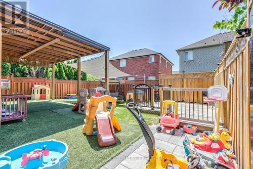 32 Freemont St, Vaughan, ON - Outdoor With Above Ground Pool With Exterior