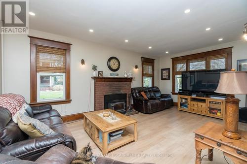 108 Church Street E, Halton Hills, ON - Indoor Photo Showing Living Room With Fireplace