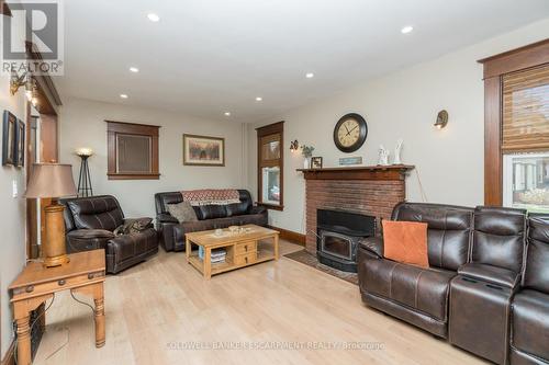 108 Church Street E, Halton Hills, ON - Indoor Photo Showing Living Room With Fireplace