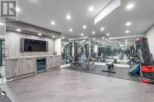 1285 Tecumseh Park Drive, Mississauga, ON - Indoor Photo Showing Gym Room