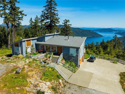 4189 Ridgeline Dr, Shawnigan Lake, BC - Outdoor With Body Of Water