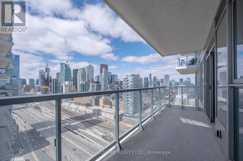 2607 - 20 Richardson Street, Toronto, ON - Outdoor With Balcony With View