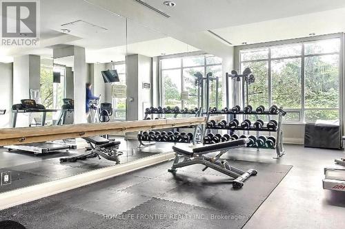 610 - 100 Promenade Circle, Vaughan, ON - Indoor Photo Showing Gym Room