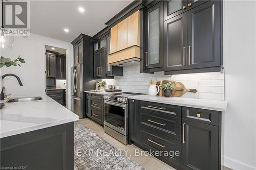 2684 Heardcreek Trail, London, ON - Indoor Photo Showing Kitchen With Upgraded Kitchen