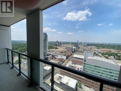 2210 - 55 Duke Street W, Kitchener, ON - Outdoor With Balcony With View