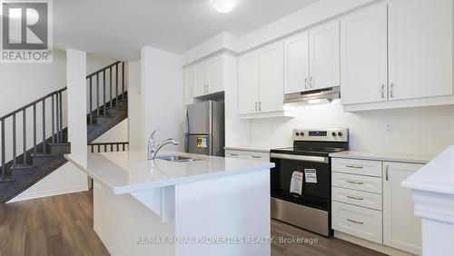 17 Melmar Street, Brampton, ON - Indoor Photo Showing Kitchen With Stainless Steel Kitchen With Double Sink With Upgraded Kitchen