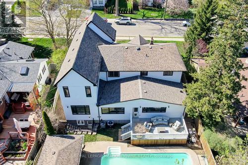 161 Mill Street, Halton Hills, ON - Outdoor With In Ground Pool