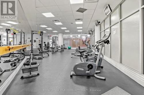#1210 -15 Windermere Ave, Toronto, ON - Indoor Photo Showing Gym Room