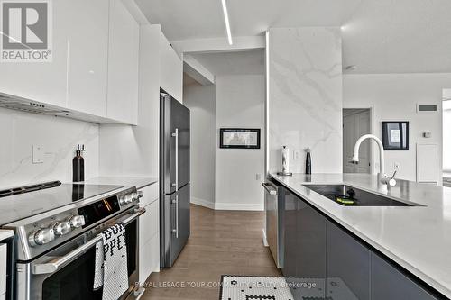 #1210 -15 Windermere Ave, Toronto, ON - Indoor Photo Showing Kitchen With Stainless Steel Kitchen With Upgraded Kitchen