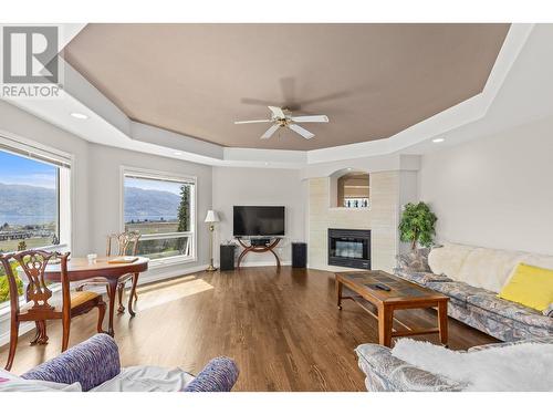 3514 Empire Place, West Kelowna, BC - Indoor Photo Showing Living Room With Fireplace