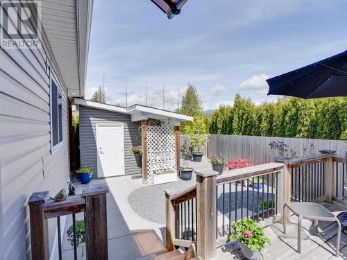 115-8430 Springbrook Road, Powell River, BC - Outdoor With Deck Patio Veranda With Exterior