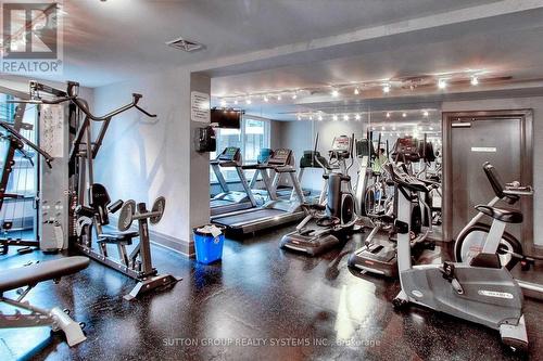 106 - 35 Hayden Street, Toronto, ON - Indoor Photo Showing Gym Room