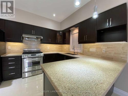 48 Stricker Avenue, Markham, ON - Indoor Photo Showing Kitchen With Double Sink