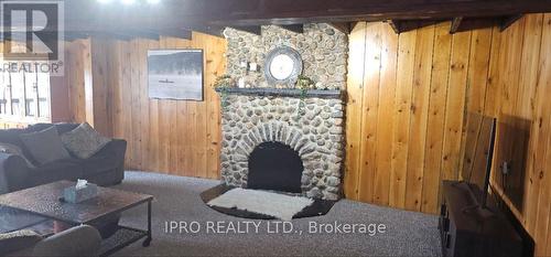 53 Hazel Street, Kawartha Lakes, ON - Indoor With Fireplace