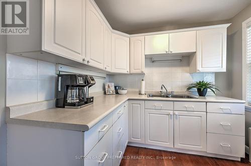 #B -1273 Norman Ave, London, ON - Indoor Photo Showing Kitchen With Double Sink