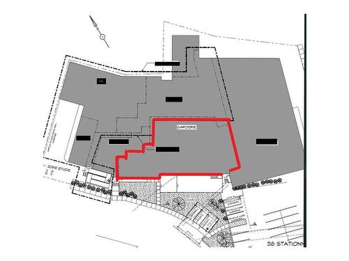 Plan (croquis) - 101-3 Rue Quintal, Charlemagne, QC 