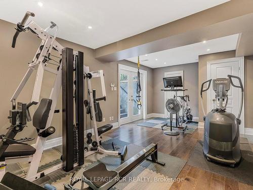 34 Garden Ave, Richmond Hill, ON - Indoor Photo Showing Gym Room
