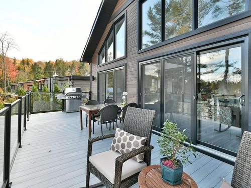 Terrasse - 897 Ch. Du Lac, Saint-Sauveur, QC - Outdoor With Deck Patio Veranda With Exterior
