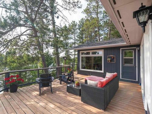 881 Hilly Lake Road, Kenora, ON - Outdoor With Deck Patio Veranda With Exterior