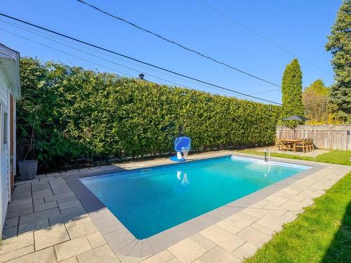 Pool - 11 Rue St-Marc, Varennes, QC - Outdoor With In Ground Pool With Backyard