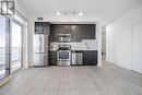 2508 - 3600 Highway 7 W, Vaughan, ON  - Indoor Photo Showing Kitchen With Stainless Steel Kitchen 