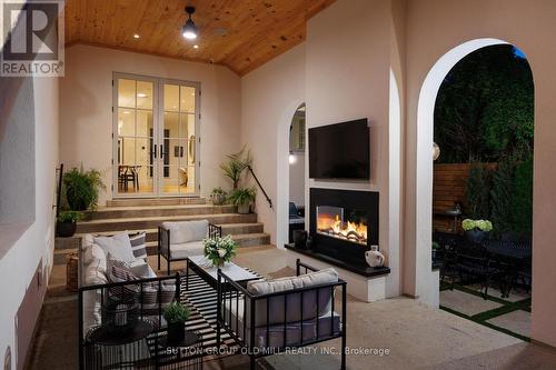 11 Beaucourt Road, Toronto, ON - Indoor With Fireplace