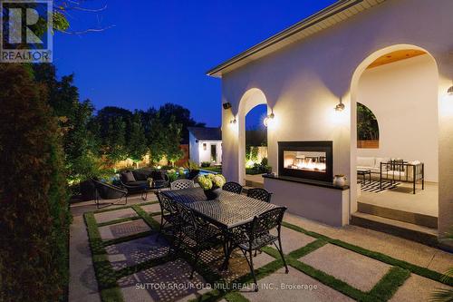11 Beaucourt Road, Toronto, ON - Outdoor With Fireplace With Deck Patio Veranda