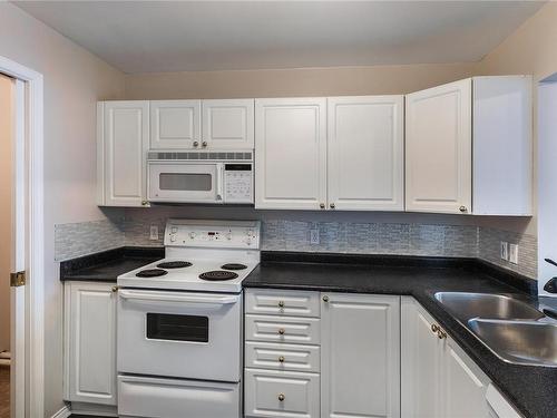 205-1632 Crescent View Dr, Nanaimo, BC - Indoor Photo Showing Kitchen With Double Sink