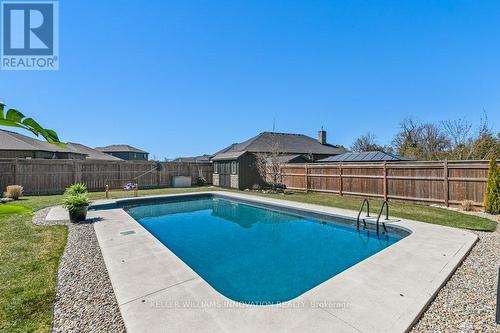 565 Rogers Road, North Perth, ON - Outdoor With In Ground Pool With Backyard