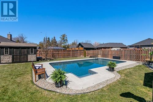 565 Rogers Road, North Perth, ON - Outdoor With In Ground Pool With Backyard