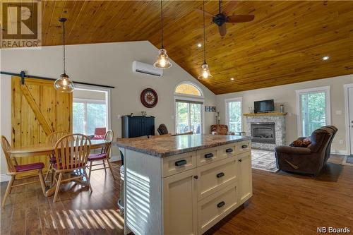 31 Candy Apple Lane, Cambridge-Narrows, NB - Indoor With Fireplace