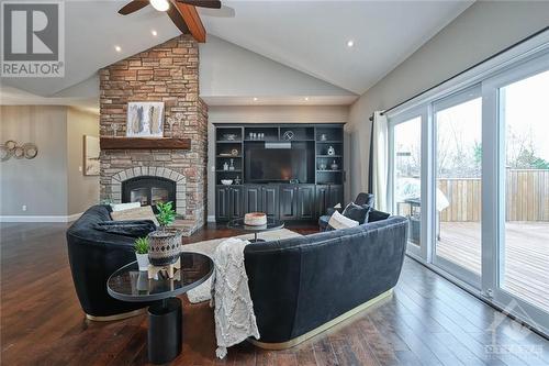 49 D'Arcys Way, Kemptville, ON - Indoor Photo Showing Living Room With Fireplace
