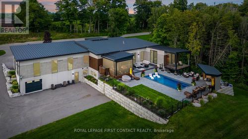 2761 Lockhart Road, Innisfil, ON - Outdoor With In Ground Pool With Deck Patio Veranda