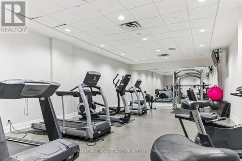 2110 - 5229 Dundas Street W, Toronto (Islington-City Centre West), ON - Indoor Photo Showing Gym Room