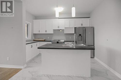 42 Mclaughlin Street, Welland, ON - Indoor Photo Showing Kitchen With Double Sink