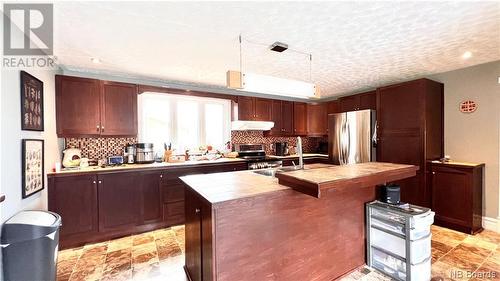 408 Principale, Nigadoo, NB - Indoor Photo Showing Kitchen With Double Sink