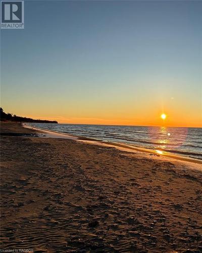 Concession 8 - Lake Huron Sunset - 737 Lake Range Drive, Huron-Kinloss, ON - Outdoor With Body Of Water With View