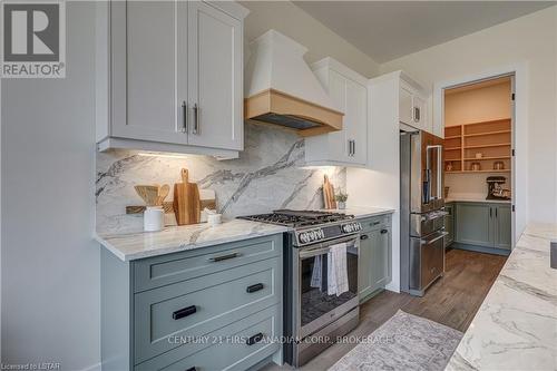 3964 Big Leaf Trail, London, ON - Indoor Photo Showing Kitchen With Upgraded Kitchen