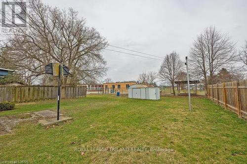 206 Symes Street, Southwest Middlesex, ON - Outdoor With Backyard