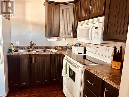 8-10 Orlando Road, Roberts Arm, NL - Indoor Photo Showing Kitchen With Double Sink