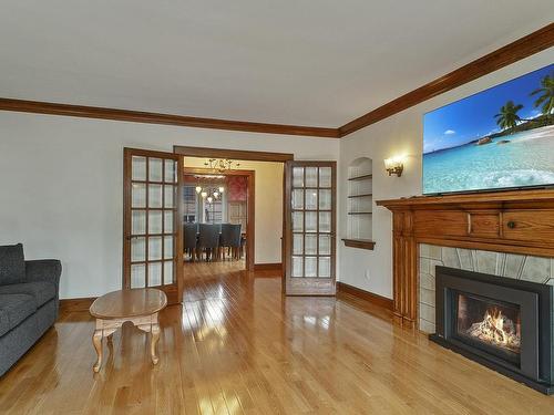 144 High Street S, Thunder Bay, ON - Indoor Photo Showing Living Room With Fireplace