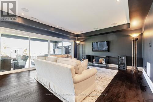 49 Kenmir Avenue, Niagara-On-The-Lake, ON - Indoor Photo Showing Living Room With Fireplace