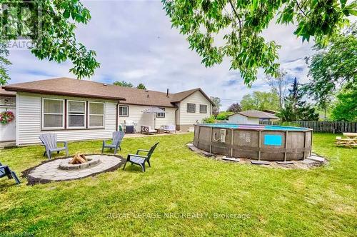 451 Lakeview Road, Fort Erie, ON - Outdoor With Above Ground Pool With Backyard